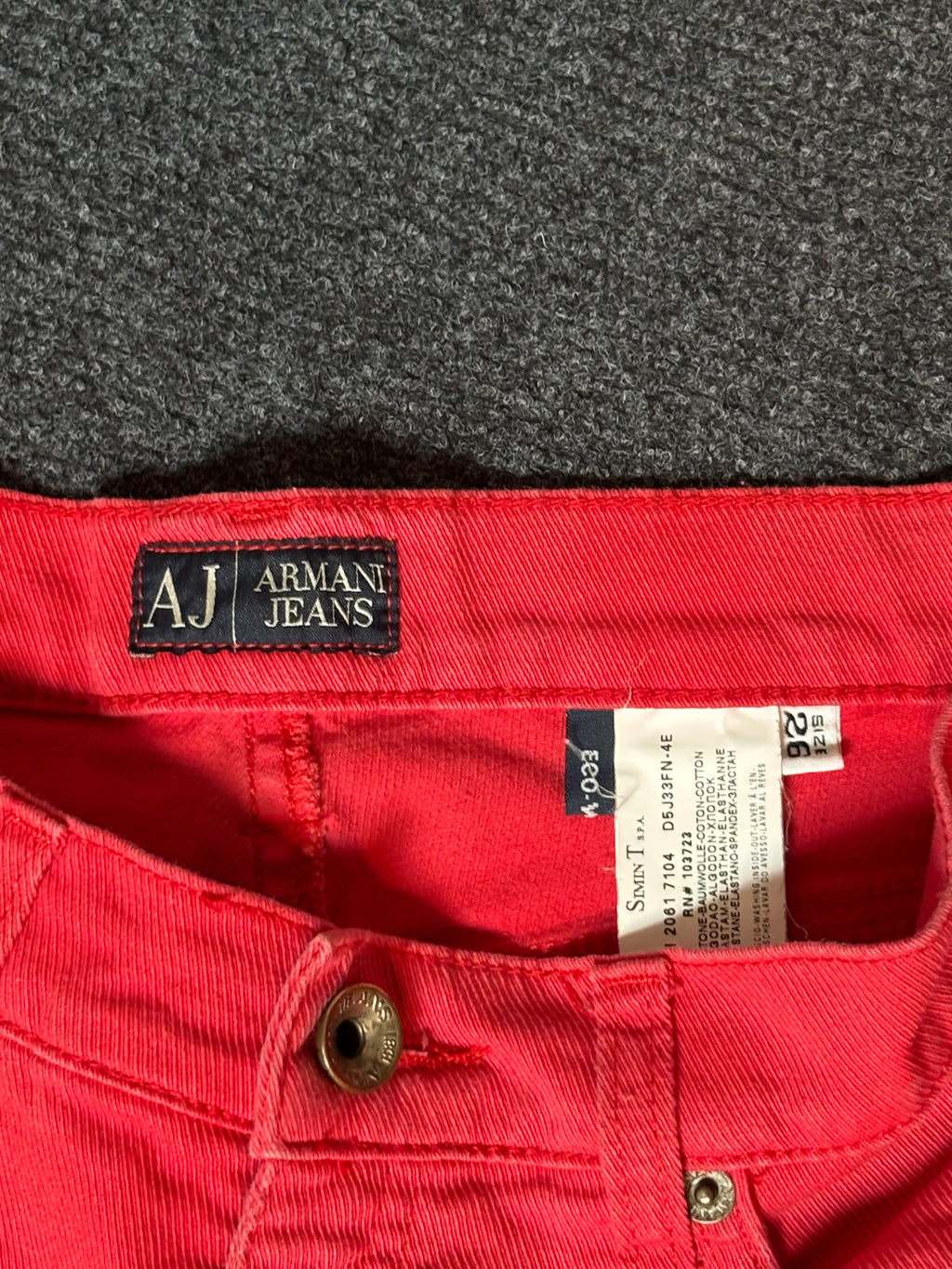 Vintage Armani Jeans