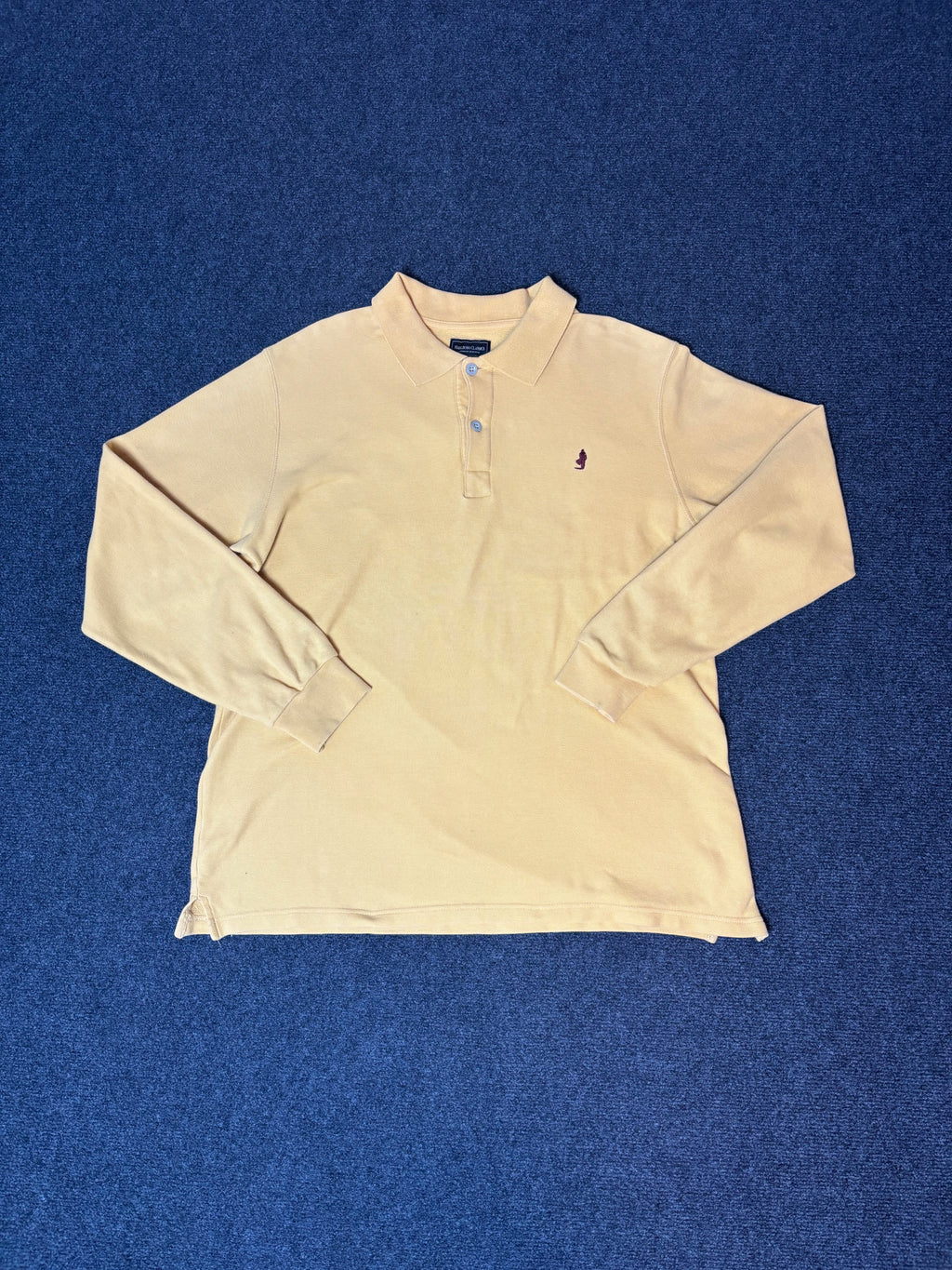 Marlboro Classics Vintage Long Sleeve Polo Shirt