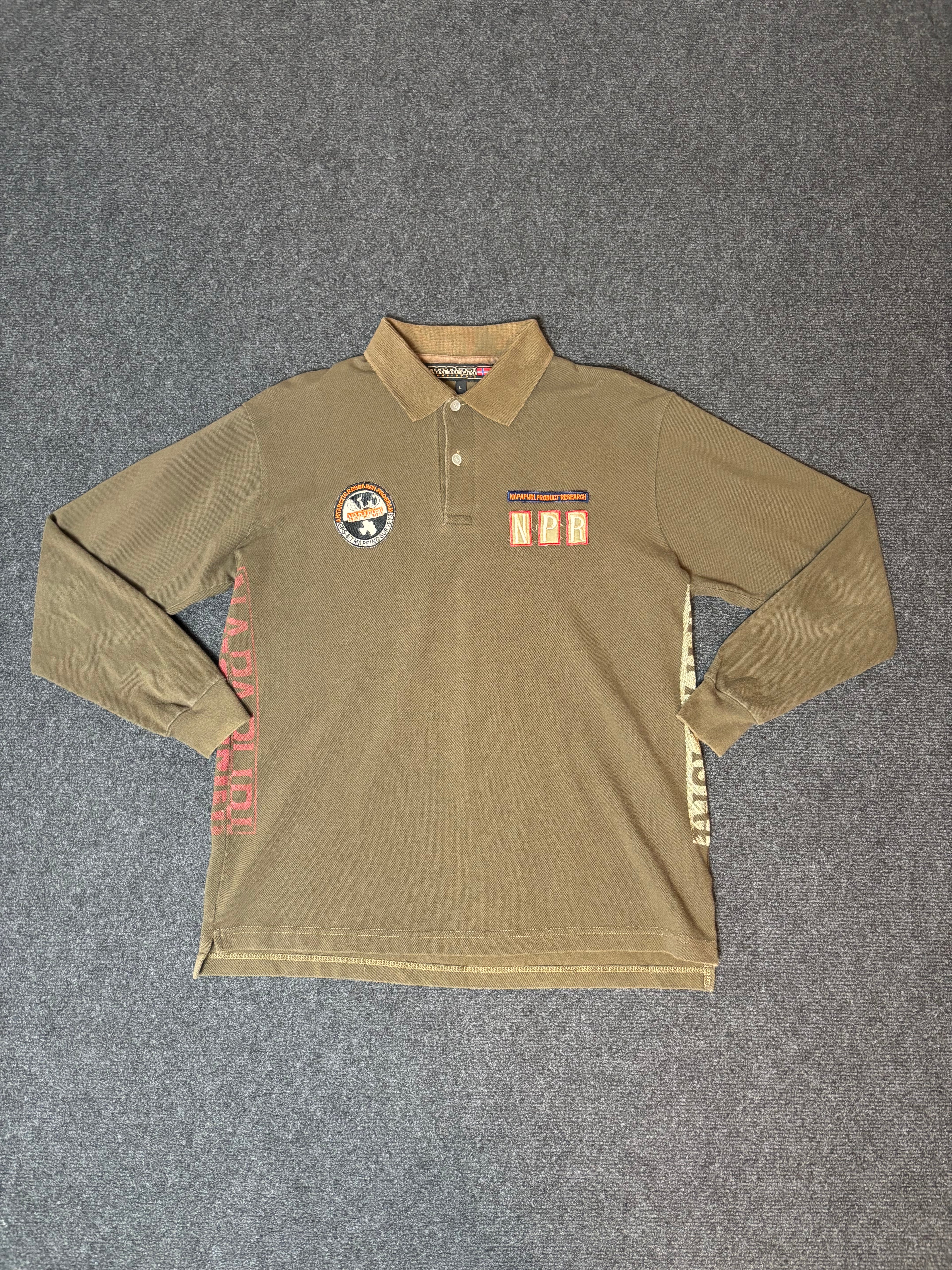 Napapijri Long Sleeve Polo Shirt