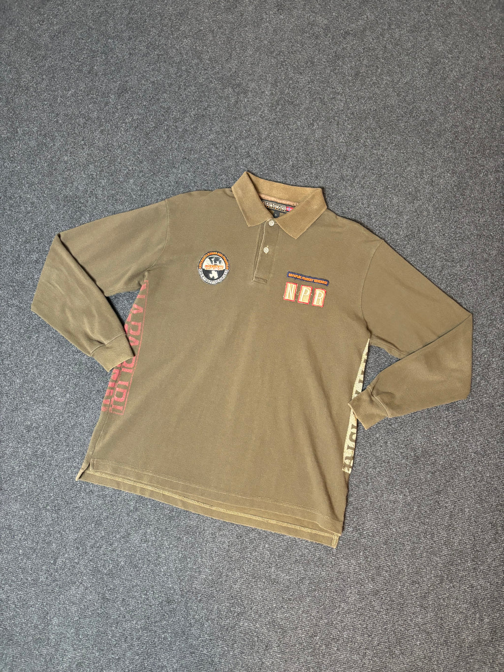 Napapijri Long Sleeve Polo Shirt