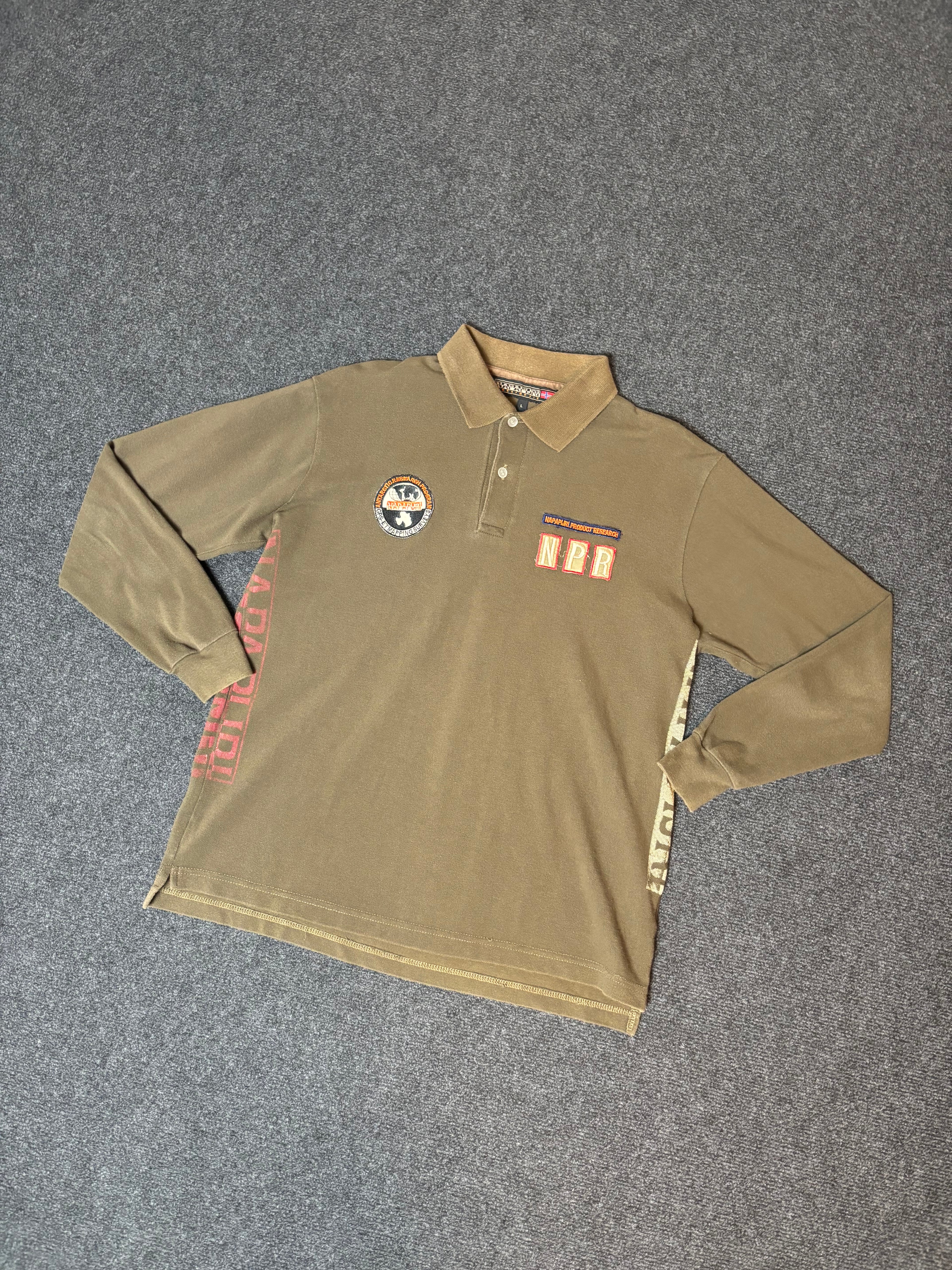 Napapijri Long Sleeve Polo Shirt