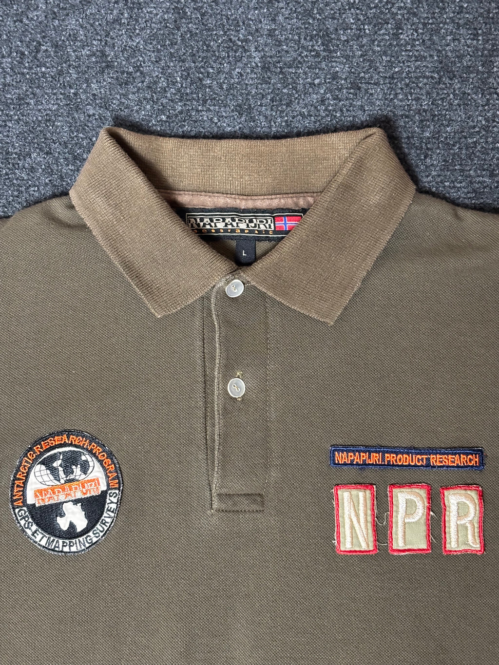 Napapijri Long Sleeve Polo Shirt