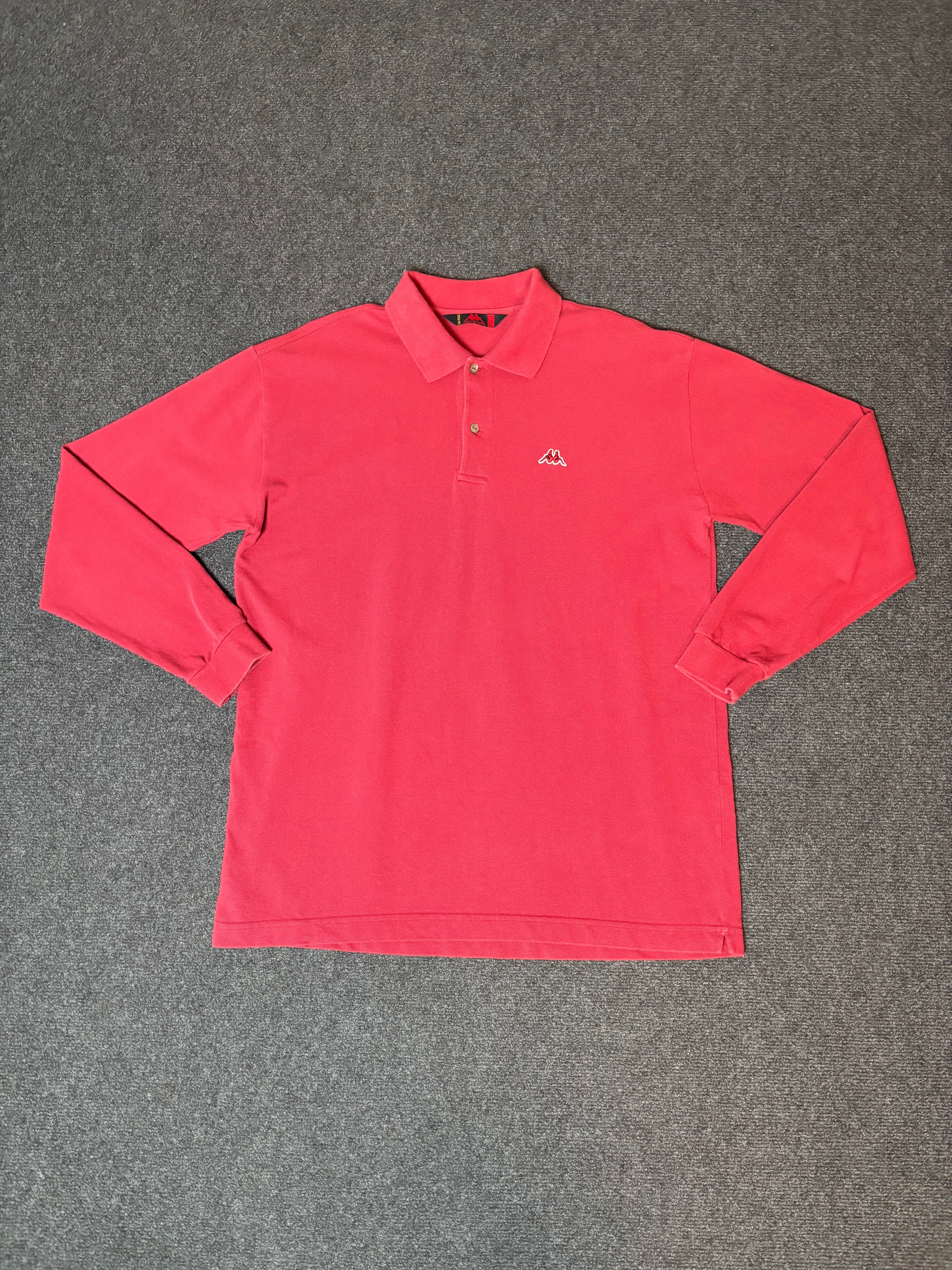 Kappa “Robe Di Kappa” Long Sleeve Polo Shirt
