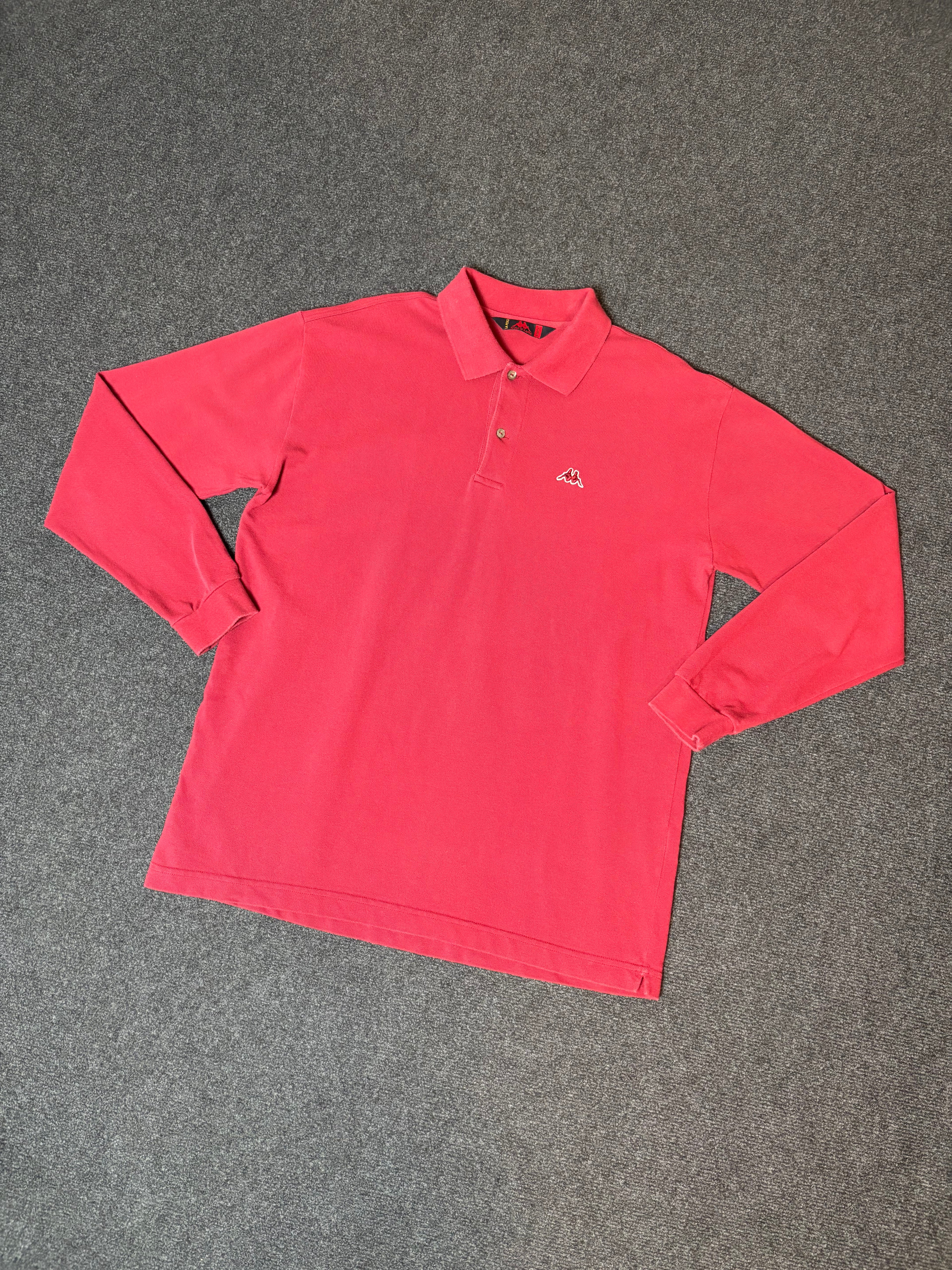Kappa “Robe Di Kappa” Long Sleeve Polo Shirt