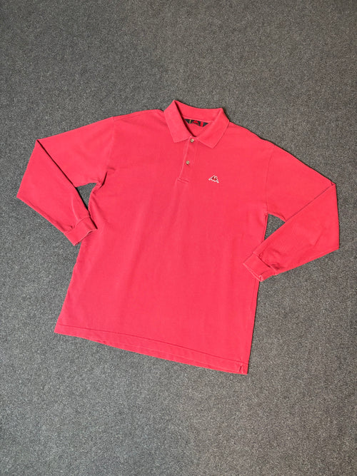 Kappa “Robe Di Kappa” Long Sleeve Polo Shirt