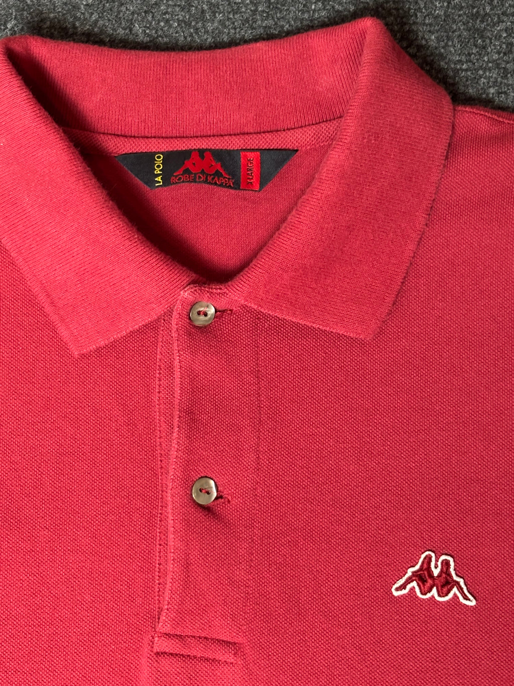 Kappa “Robe Di Kappa” Long Sleeve Polo Shirt