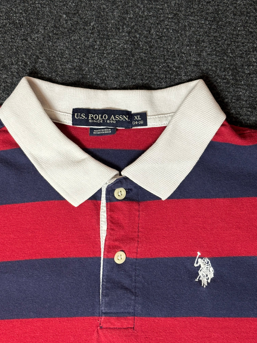 U.S. Polo Assn. Long Sleeve Rugby Shirt