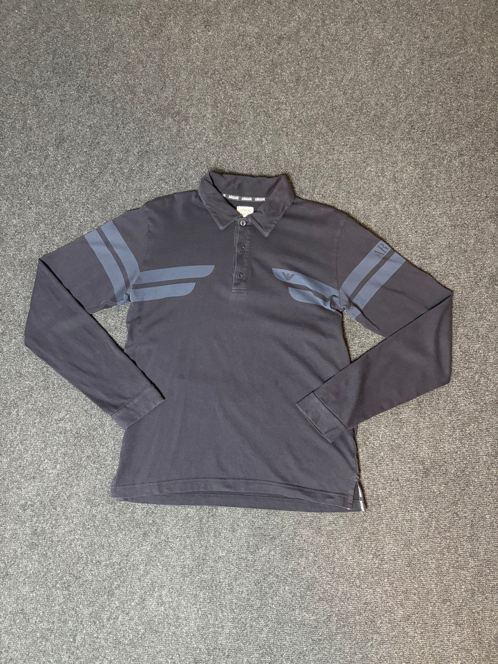 Armani Teen Longsleeve Polo