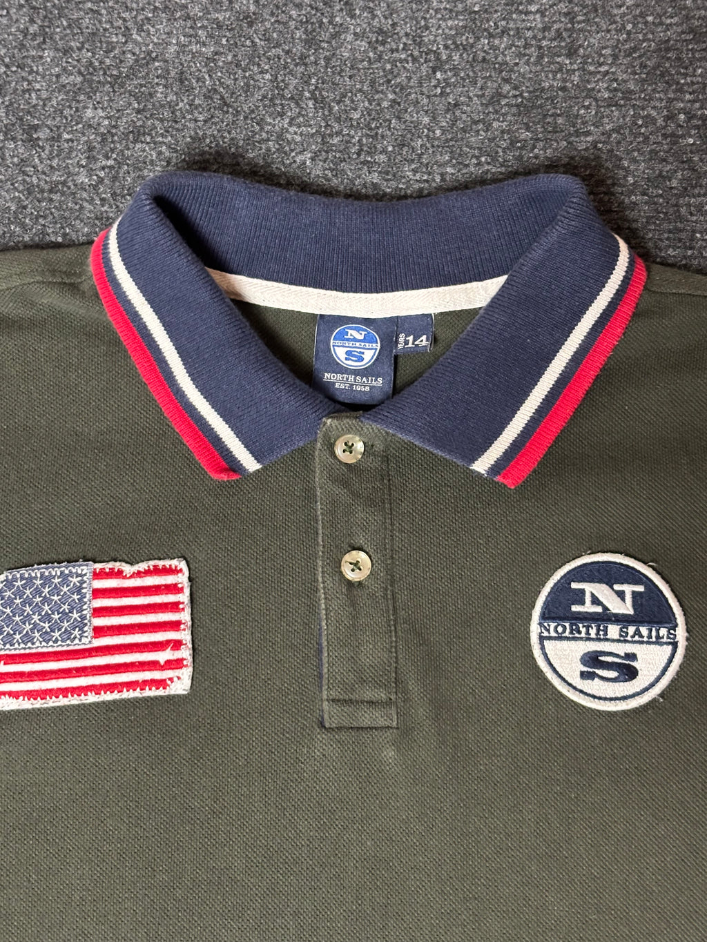 North Sails Long Sleeve Polo Shirt