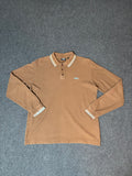 Fila Vintage Long Sleeve Polo Shirt