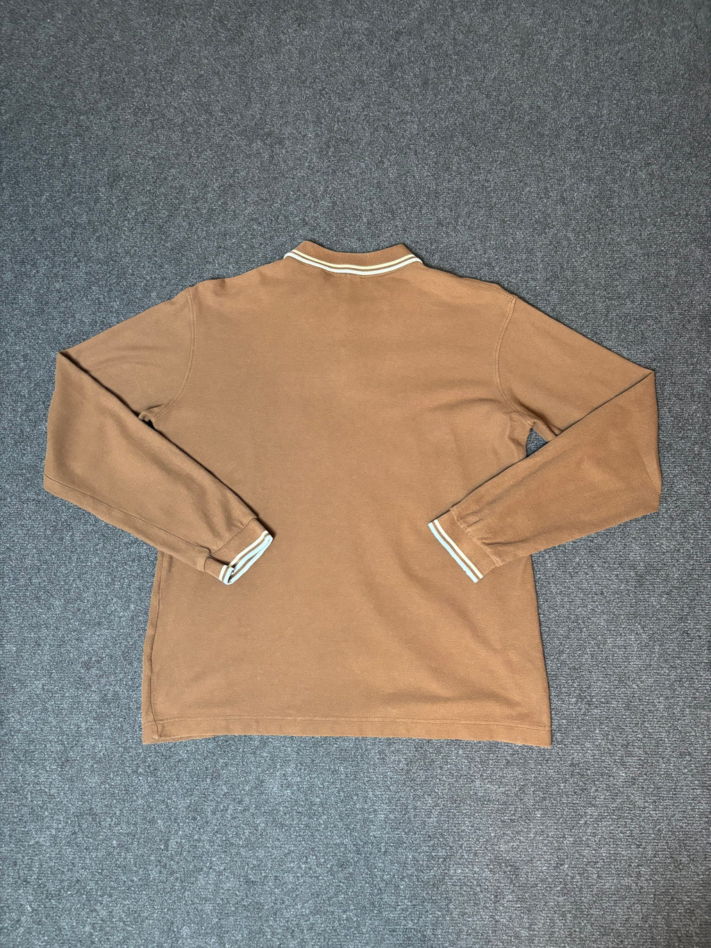 Fila Vintage Long Sleeve Polo Shirt