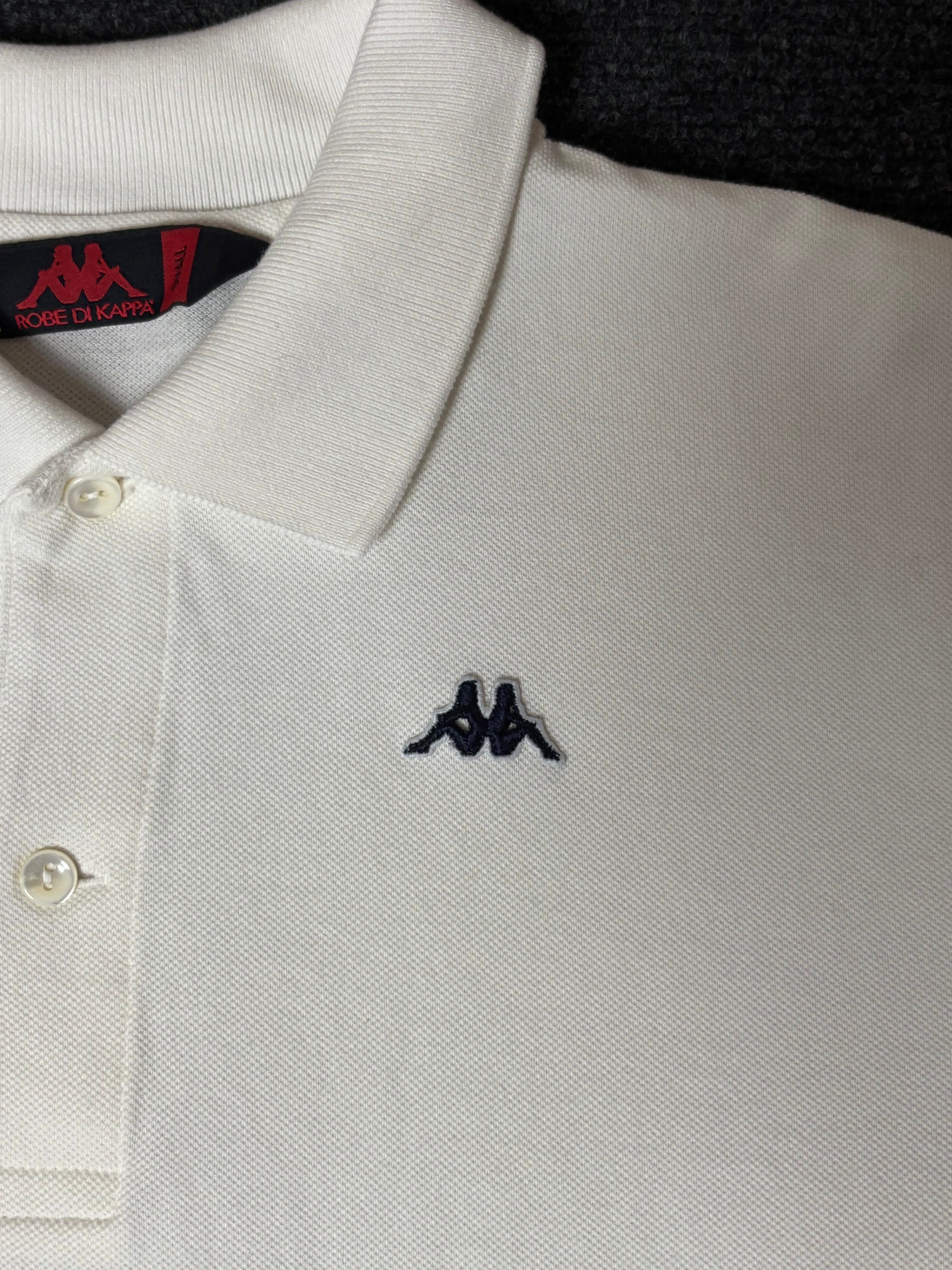 Kappa Vintage Long Sleeve Polo Shirt