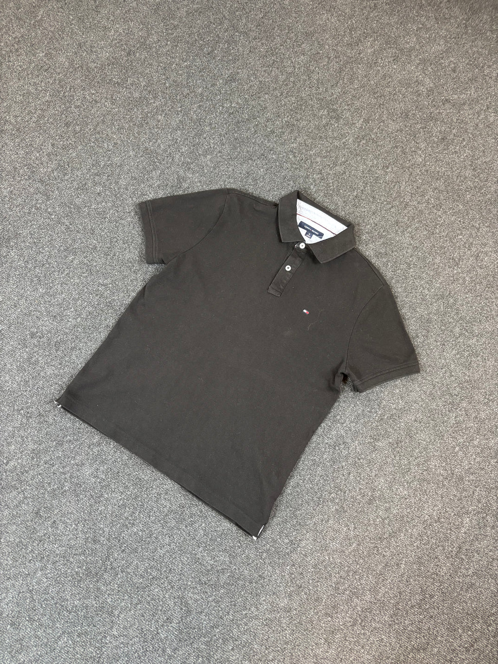 Tommy Hilfiger Polo Shirt – Schwarz (Größe M)