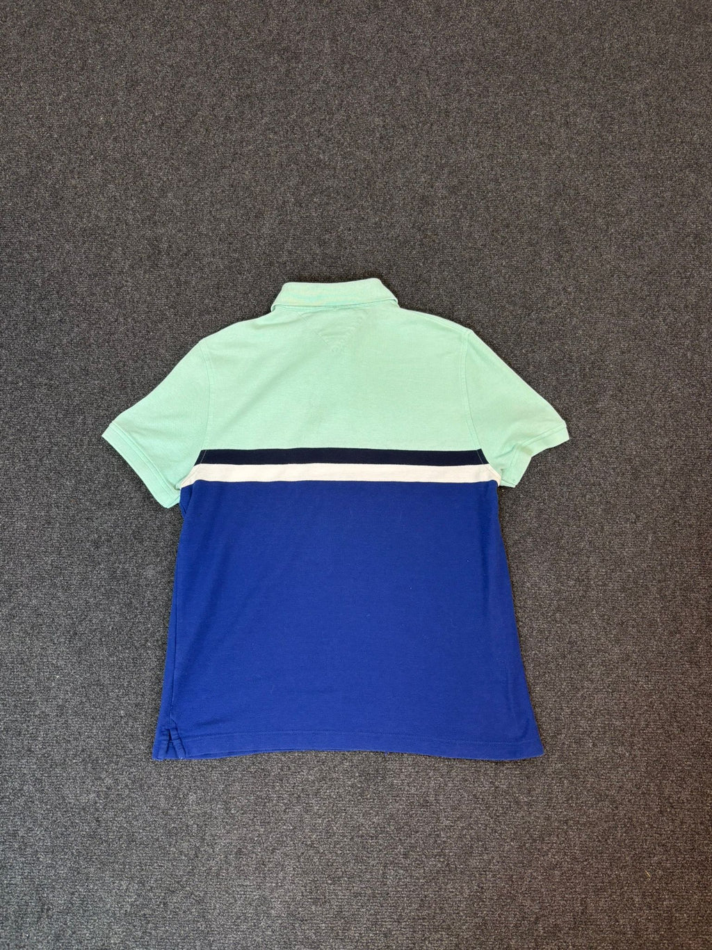 Tommy Hilfiger Polo - Blau/Grün (M)