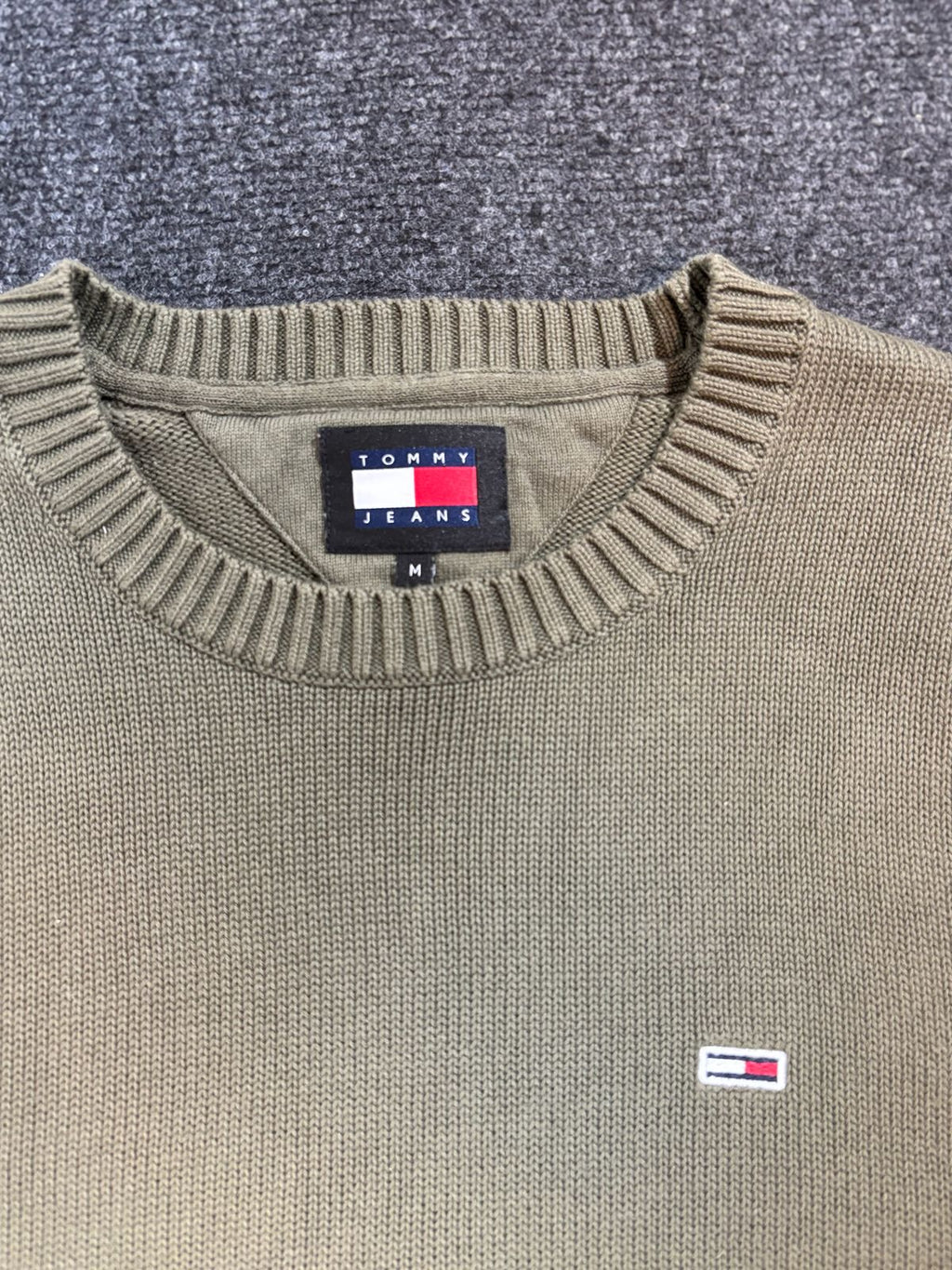Tommy Hilfiger Sweater - olive green (M)
