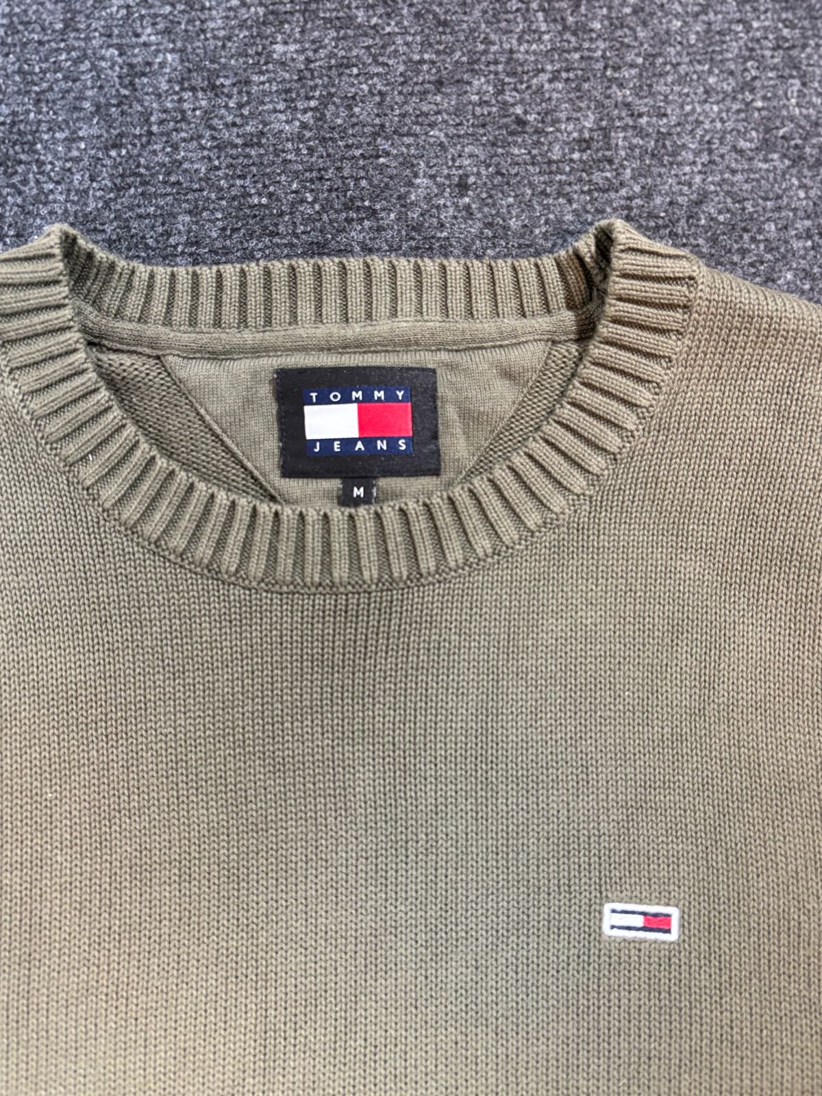 Tommy Hilfiger Sweater - olive green (M)