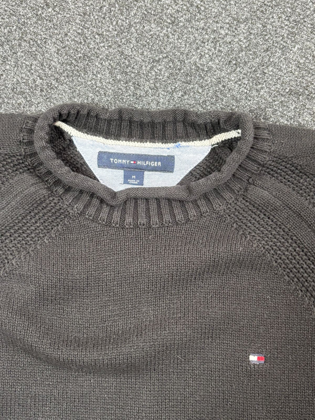 Tommy Hilfiger Sweater - Schwarz (M)