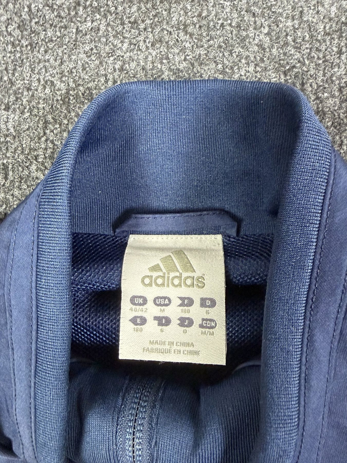 adidas Chelsea FC Track Jacket – Navy / Gold