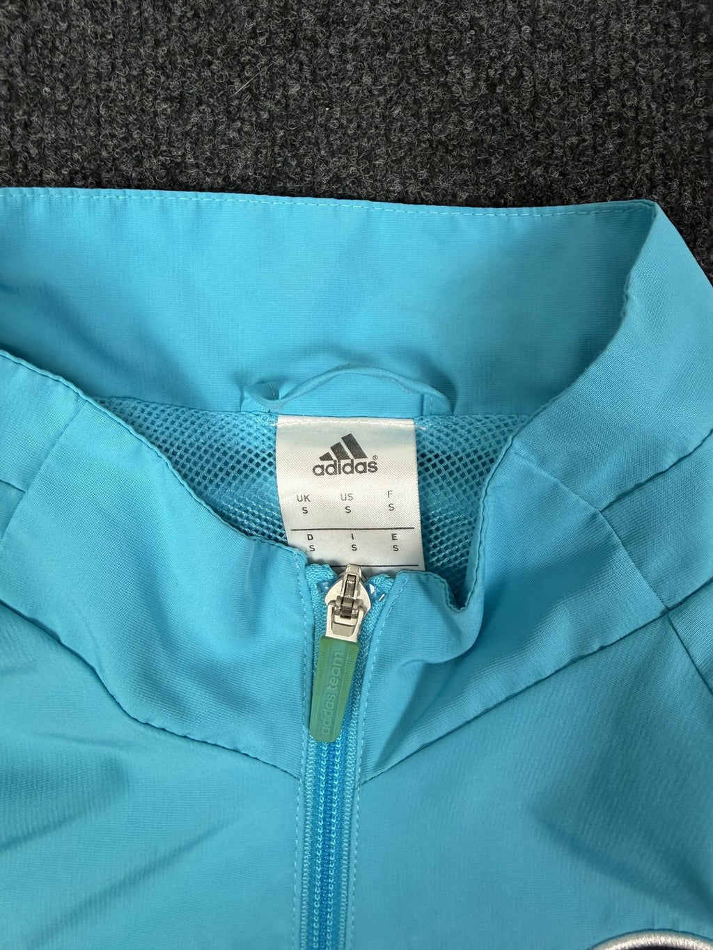 adidas Chelsea FC Tracksuit – Light Blue / Grey