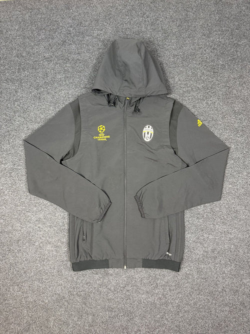 adidas Juventus Champions League Hooded Tracksuit – Grey