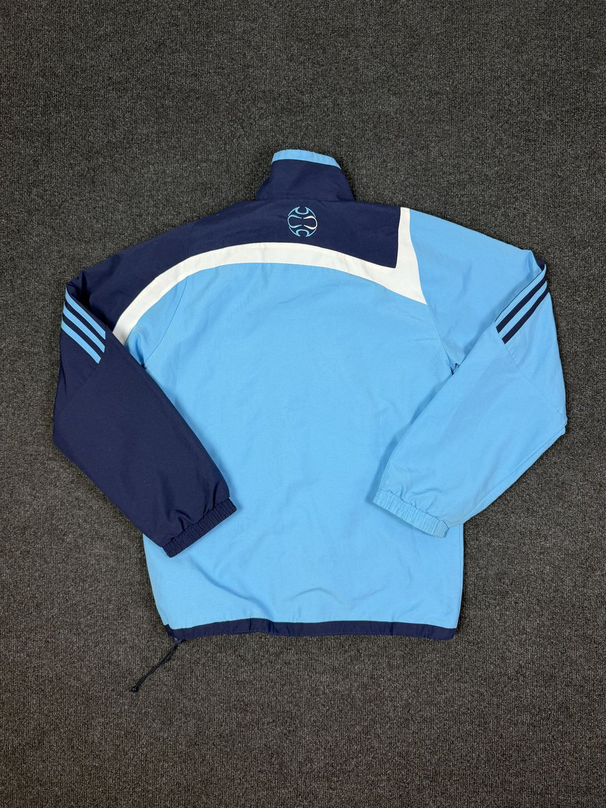 adidas Olympique Marseille Tracksuit – Light Blue / Navy