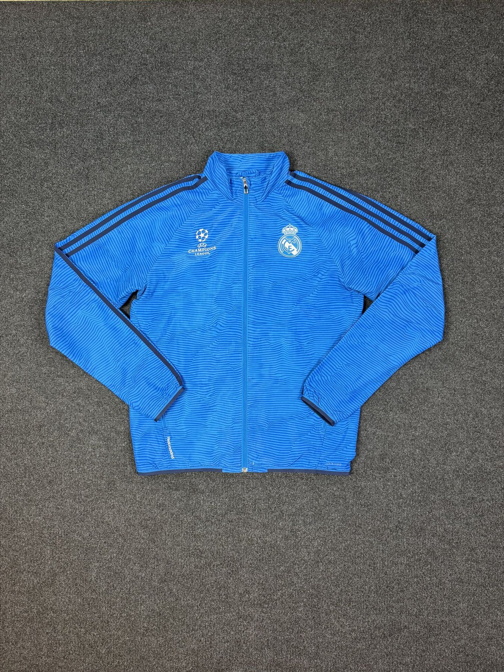 adidas Real Madrid Champions League Track Jacket – Blue