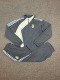 adidas Real Madrid Tracksuit – Grey