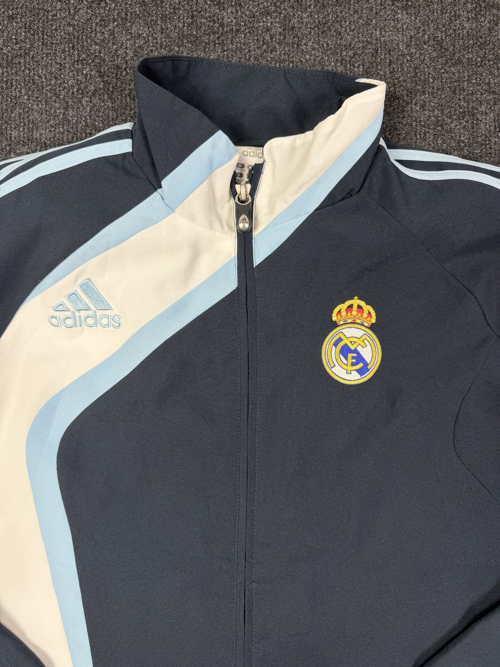 adidas Real Madrid Tracksuit – Grey