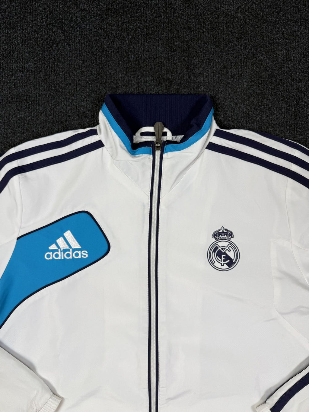 adidas Real Madrid Track Jacket – White