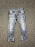 Armani Jeans Straight Fit Jeans – Light Wash