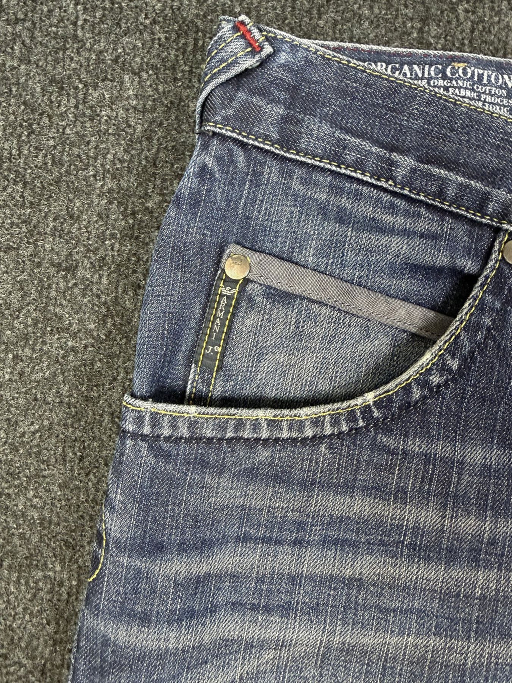 Armani Jeans Straight Fit Jeans – Light Wash
