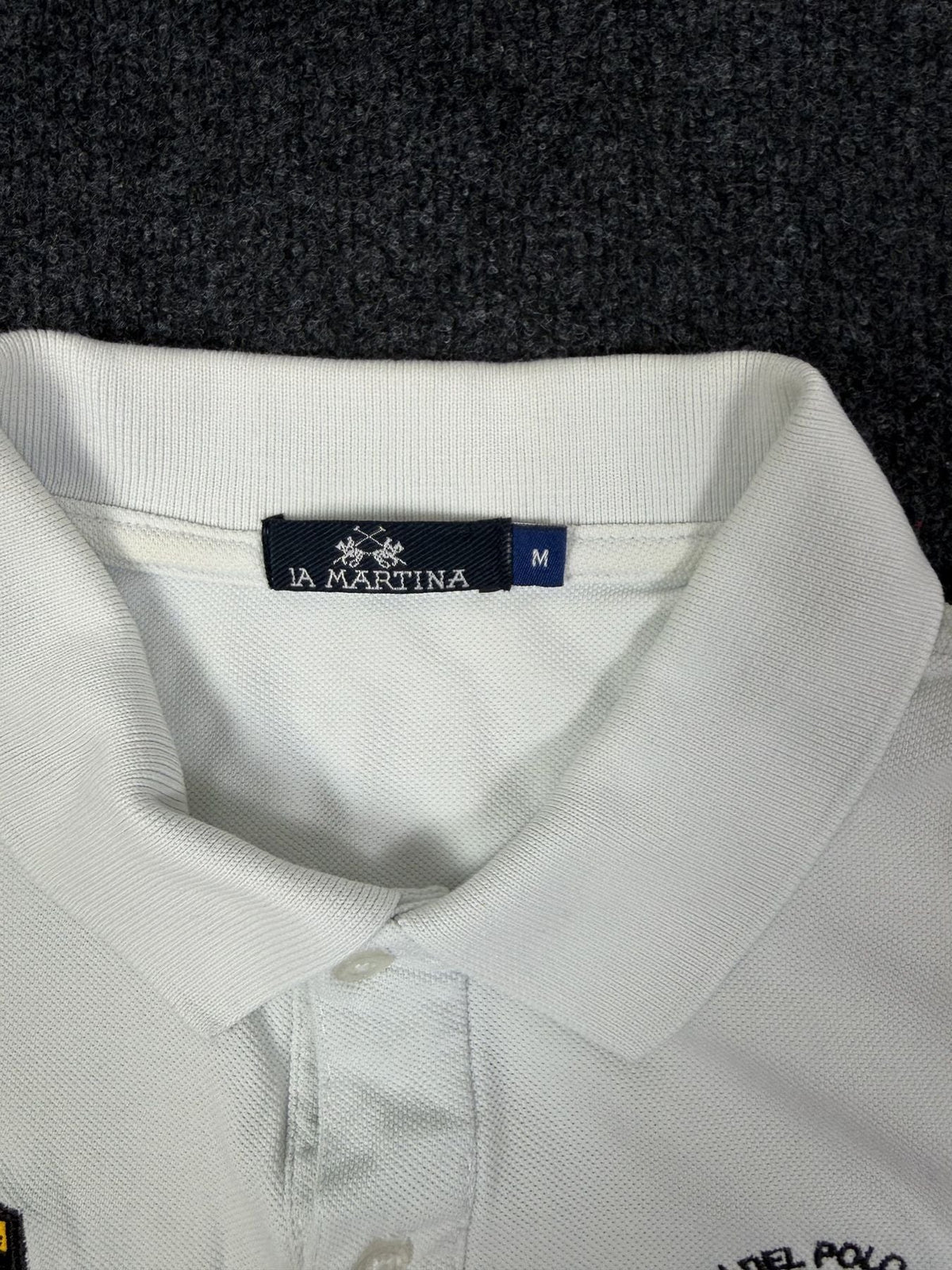 La Martina Porsche Polo Shirt – White
