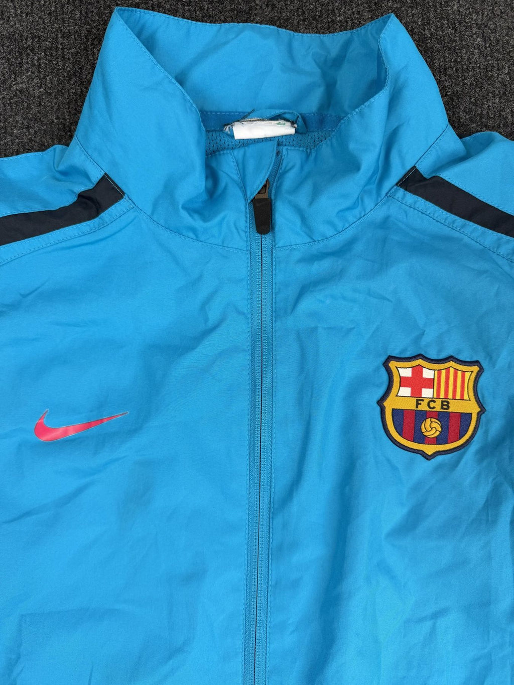 Nike FC Barcelona Track Jacket – Light Blue