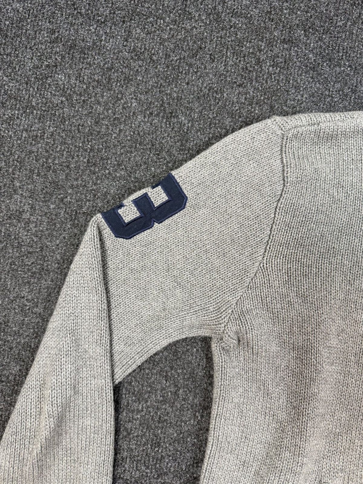 Polo Ralph Lauren Big Pony Zip Cardigan – Grey