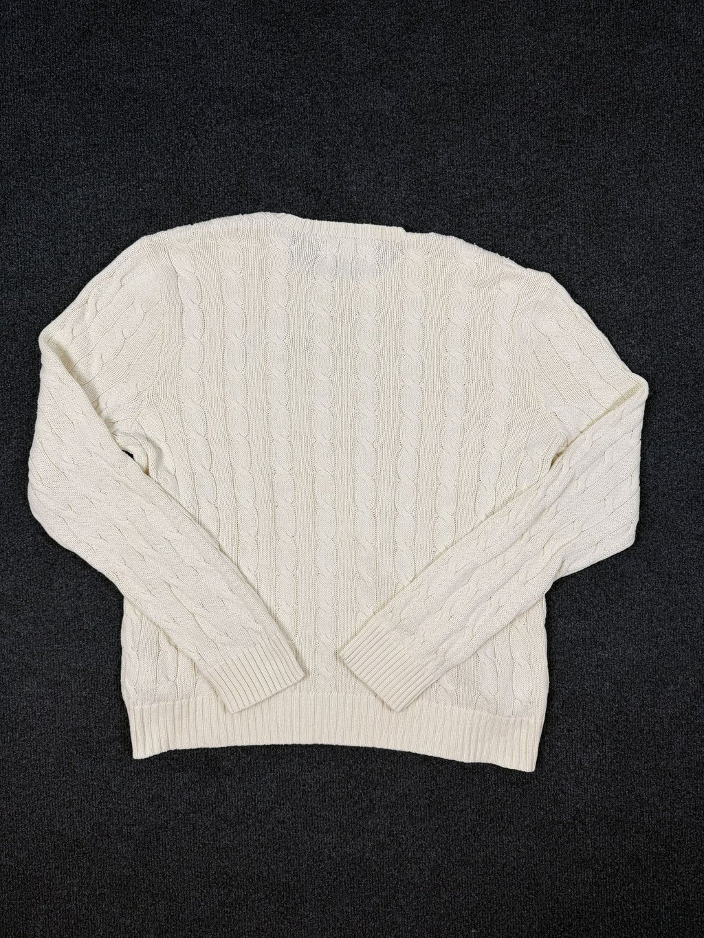 Polo Ralph Lauren Cable Knit Jumper – Cream