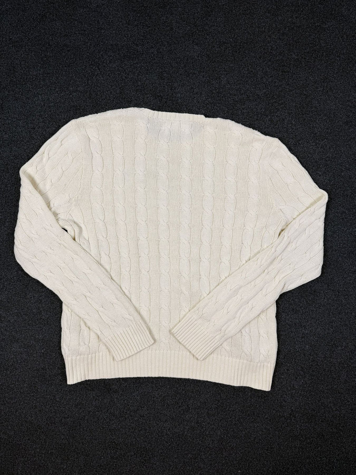 Polo Ralph Lauren Cable Knit Jumper – Cream