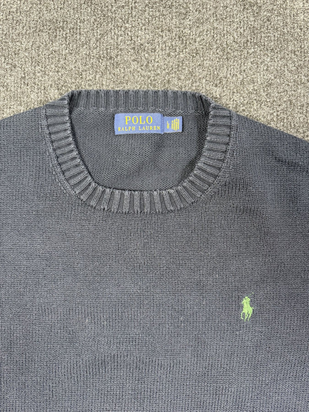 Polo Ralph Lauren Knit Jumper – Washed Navy