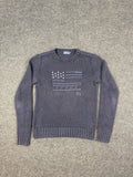 Polo Ralph Lauren USA Flag Knit Jumper – Charcoal