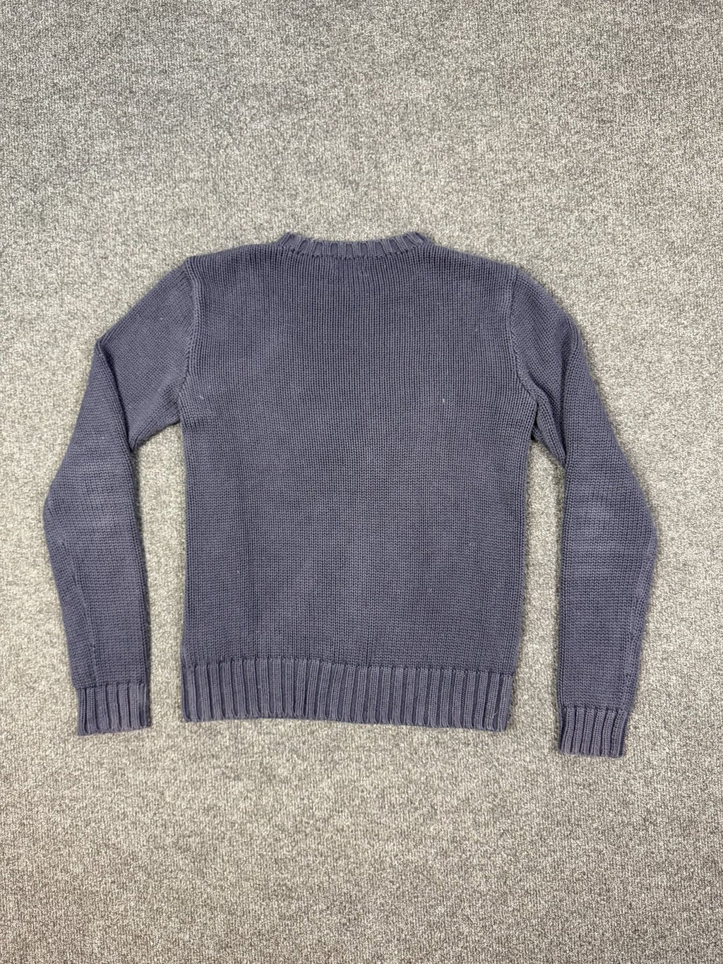 Polo Ralph Lauren USA Flag Knit Jumper – Charcoal