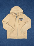 True Religion Zip Hoodie – Beige